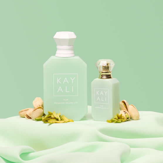 KIT COFFRET KAYALI YUM PISTACHIO GELATO 33 FEMININO EAU DE PARFUM